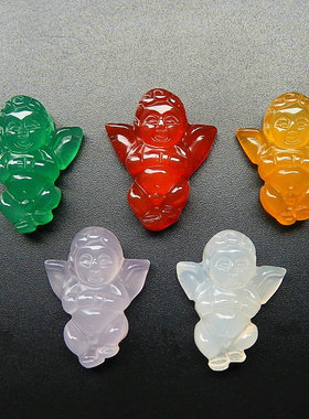 天然玛瑙手工配饰玉吊坠