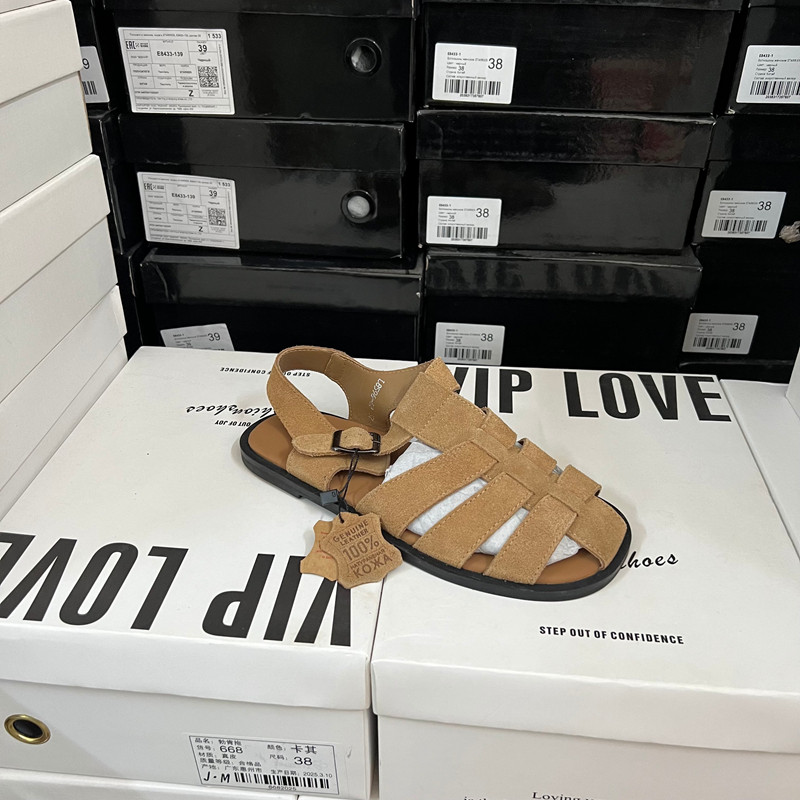 真皮捡漏！商场专柜撤柜断码捡漏包头低跟搭扣镂空编织凉鞋,女鞋,休闲凉鞋,淘宝优惠券,粉丝福利购,淘宝优惠卷