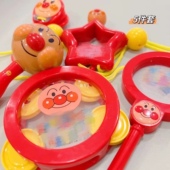 新生儿手摇铃沙锤婴儿礼物安抚玩具宝宝2拨浪鼓可啃咬手0一1岁3