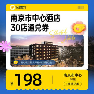 南京酒店通兑券 每人限购1份 至高可抵248元