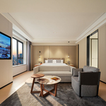 宁波大酒店豪华城景大床房+双人自助早餐+每日冰吧畅饮+自助洗衣