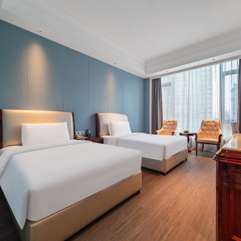 臻选双床房1晚+2份早餐+2张古堰画乡门票+首日欢迎水果