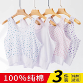 老奶奶背心薄 胸罩妈妈内衣夏季 女士中老年人汗衫 纯棉老太太背心式