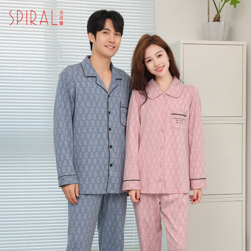 SPIRAL/司派罗男女通用秋冬睡衣
