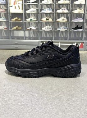 正品斯凯奇Skechers秋季女舒适透气低帮系带百搭运动休闲鞋76605