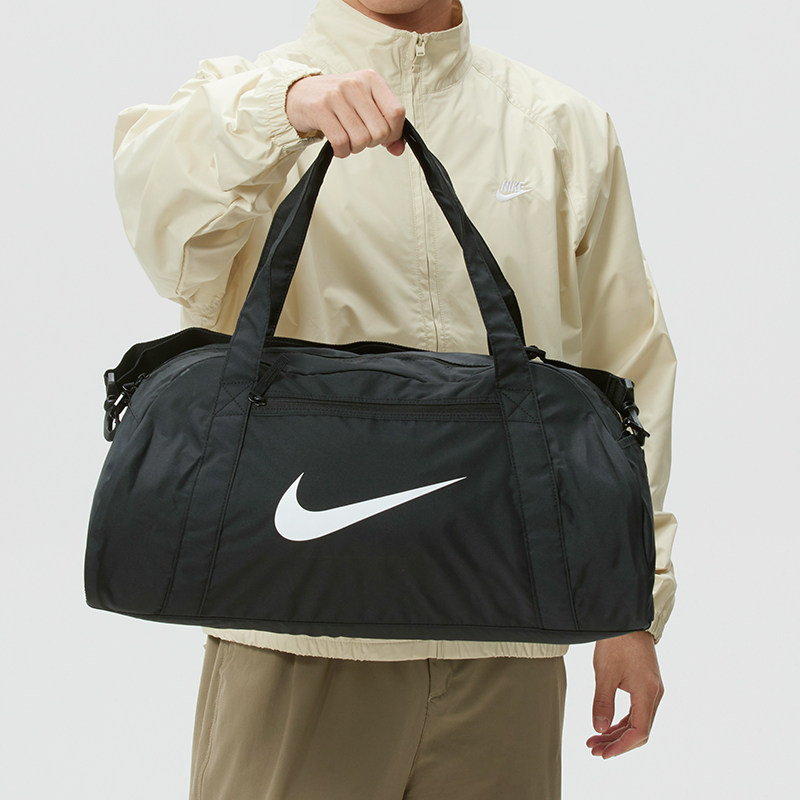 正品NIKE耐克简约百搭大容量男女运动休闲单肩包手拎包IH7961-010