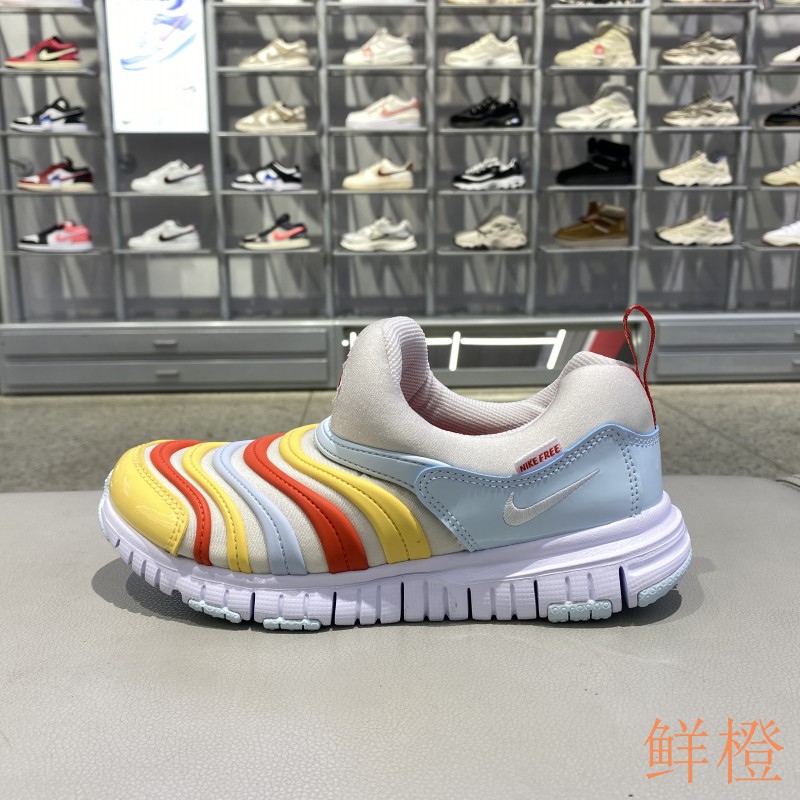 正品耐克童魔术贴一脚蹬运动鞋