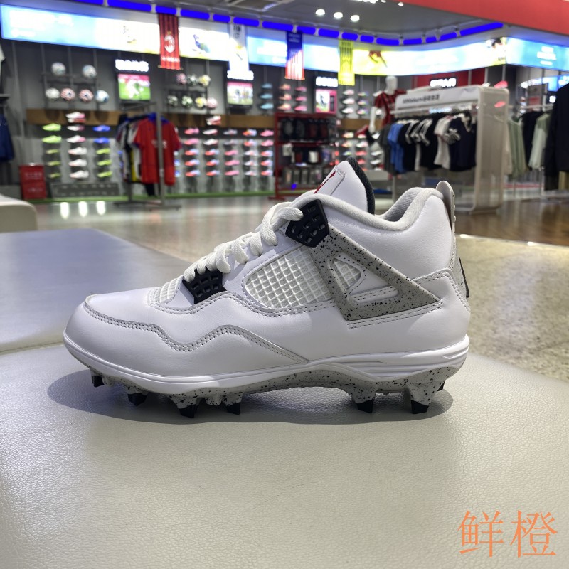 NikeJORDAN4气垫减震橄榄球鞋