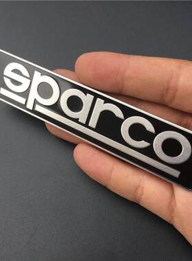 贴标SPARCO运动版改装车标