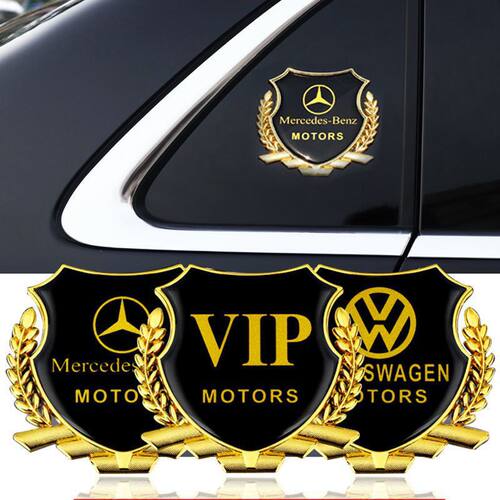 大众VIP汽车金属车贴个性装饰