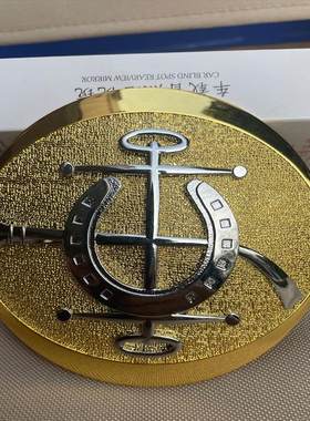 马会徽章车标改装金属标码头车标