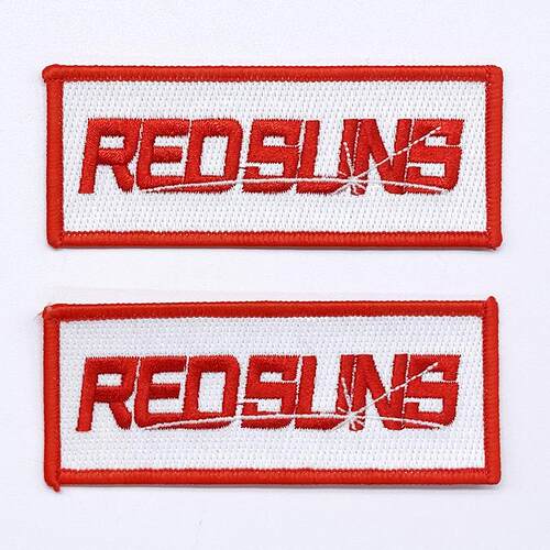 头文字D周边REDSUNS车队logo标志刺绣章士气章外套衣服帽布贴布丁