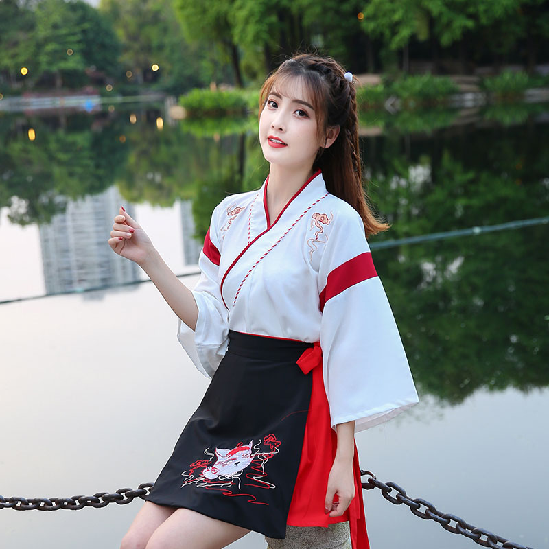 汉服女中国风古风仙气正品原创白菜价小个子薄款古装秋装夏季超仙