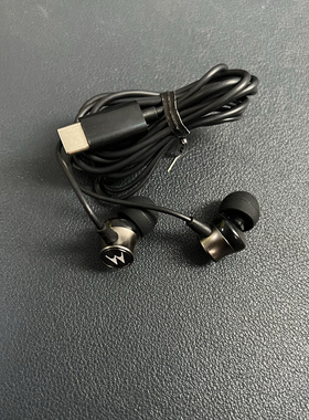 Moto/摩托罗拉原装耳机 MD-211 dac解码芯片type-c接口数字耳机