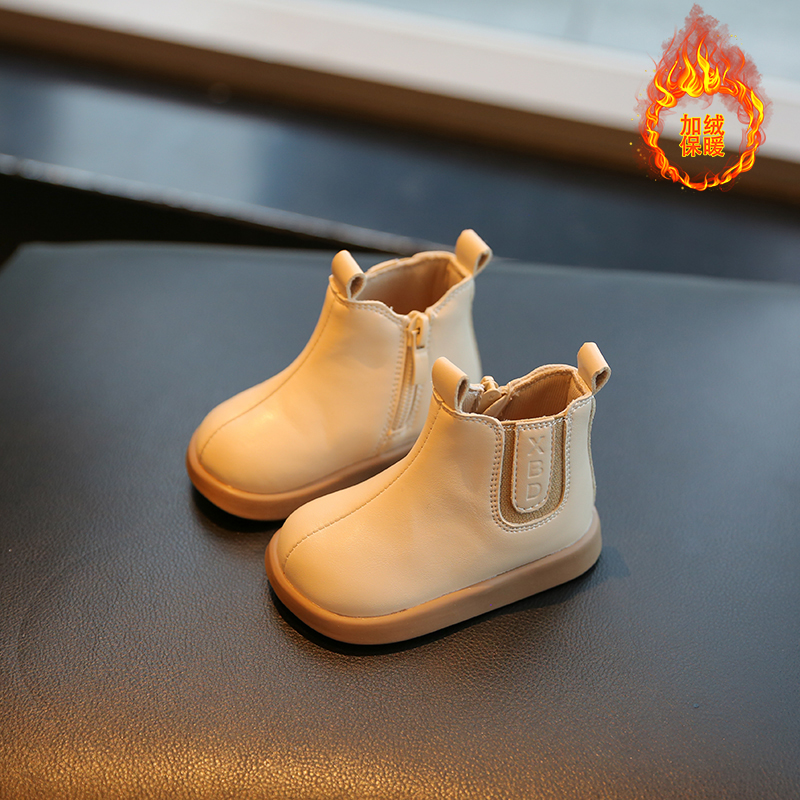 女童靴子儿童短靴时尚百搭