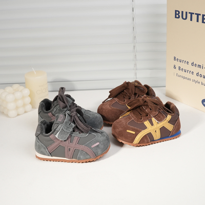 小步点男宝鞋子冬鞋加绒棉鞋软底婴幼儿学步鞋轻便防滑小童运动鞋