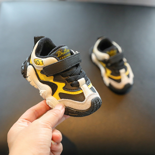 二棉鞋男童1一3-5岁儿童冬鞋加绒保暖宝宝冬季鞋子小童鞋婴儿鞋女