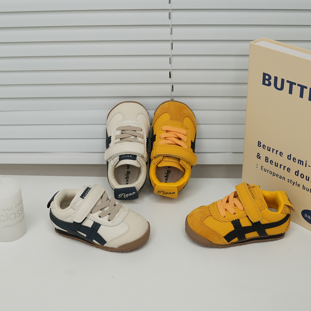 小步点宝宝新款阿甘鞋