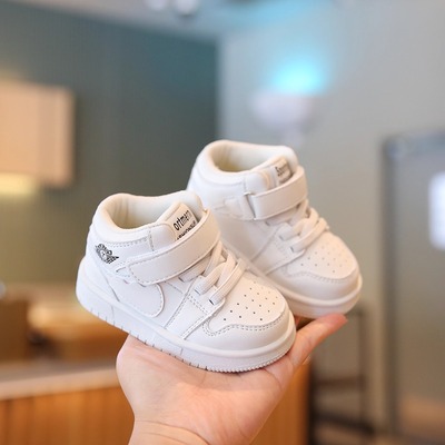 宝宝经典高帮板鞋多色可选