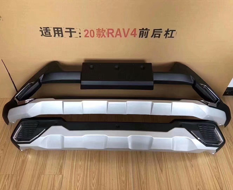 适用20款丰田RAV4前后杠新款RAV4前后保险杠RAV4改装专用前后护杠