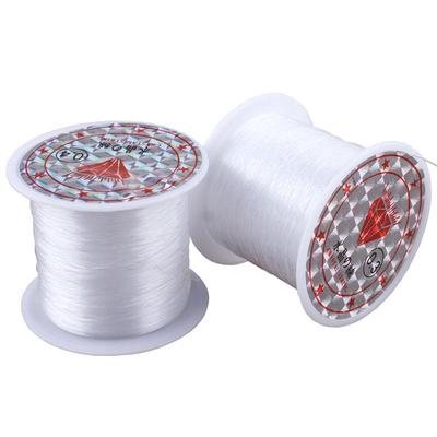 串珠专用透明鱼线绳穿手链无弹力水晶钓鱼丝线极细缠戒指项链首饰