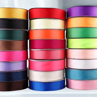 4cm黑色罗纹丝带双面螺纹