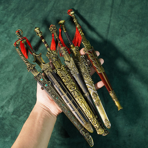 30厘米金属兵器模型，未开刃