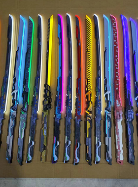 高端幽灵行者光剑武器模型刀剑兵Ghostrunner碳素幽行鹤羽未开刃