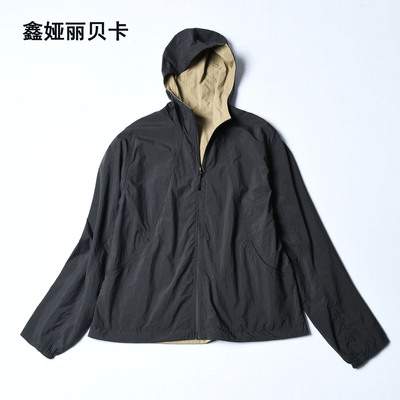 鑫娅丽贝卡休闲女士两面穿外套