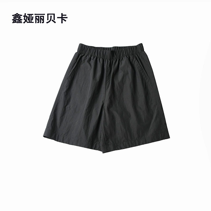 高腰休闲鑫娅丽贝卡阔腿短裤