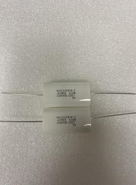 C D E无感吸收电容品  型号941C12P47K-F   1200V0.47UF