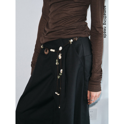 原创复古串珠腰链2025个性设计感