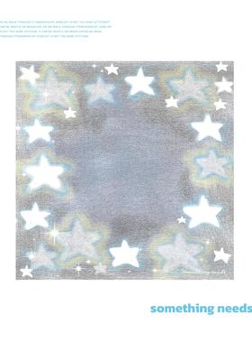 郑佰万 时尚百搭自制星星方巾女春夏2025新款高级感丝巾包头领巾