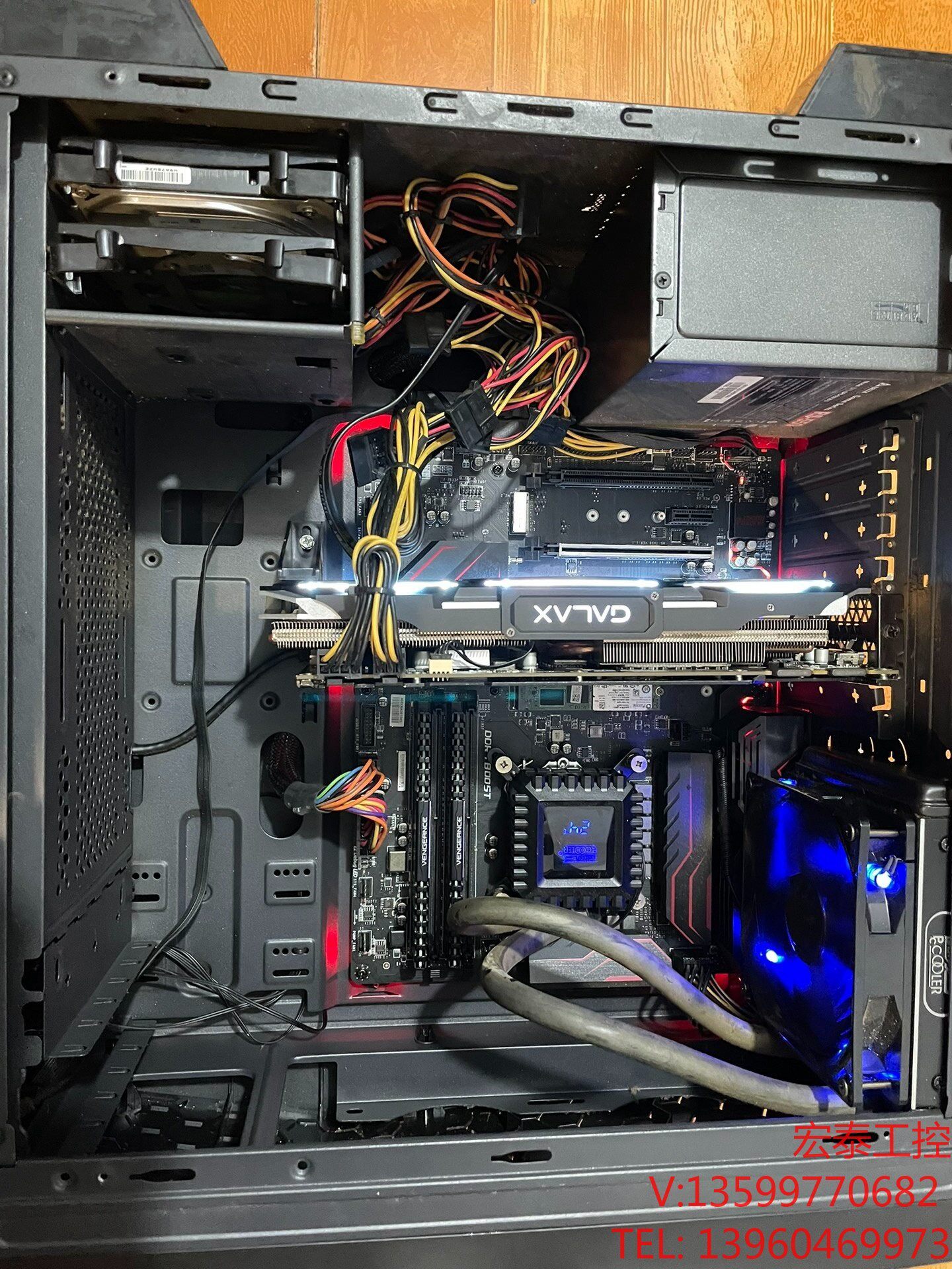 (宏泰工控)影驰gtx1070 8g骨灰大将显卡