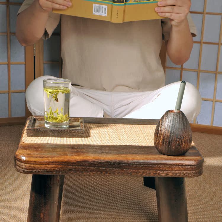 日式榻榻米小茶几禅意实木飘窗桌