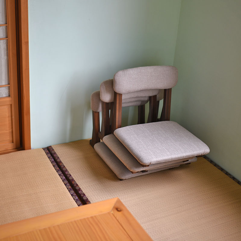 黑胡桃木和室椅实木榻榻米椅子