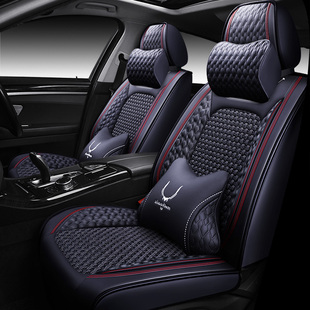 2013款福特经典2012新福克斯三厢两厢全包围汽车坐垫透气亚麻座套