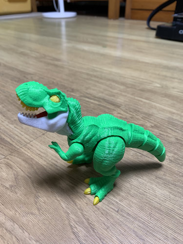 儿童玩具3d打印霸王龙可动关节恐龙生日礼物仿真玩偶亲子互动爆款