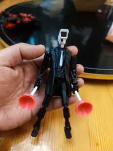 监控人 人偶 SKIBIDI  全身可动 3d打印玩具