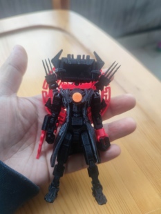 Q版末日守望者2.0 泰坦电视人 全身可动 3d打印玩具