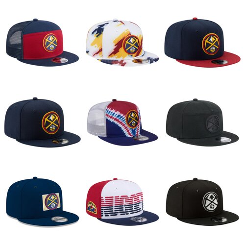 New Era 纽亦华 丹佛掘金 城市版 运动帽 棒球帽 平檐 可调节款