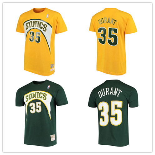 杜兰特T恤mitchell&ness