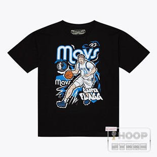 美国代购 正品 Mitchell&Ness 独行侠 弗拉格 短袖T恤 chalked up