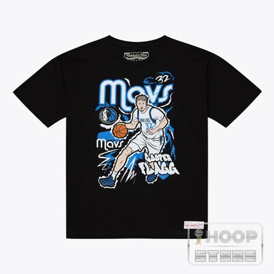 美国代购 正品 Mitchell&Ness 独行侠 弗拉格 短袖T恤 chalked up