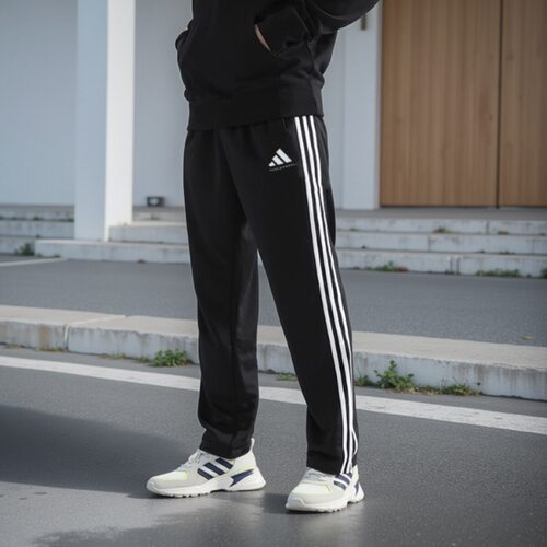 Adidas阿迪达斯2025新款秋季直筒裤男黑白运动休闲裤子TR30PT-BW