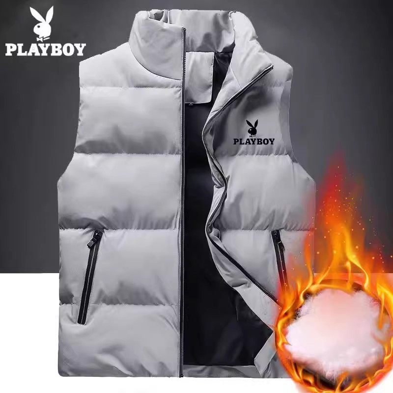 花花公子男秋冬季中老年羽绒棉马甲背心爸爸保暖马夹坎肩外套定制,男装,常规马甲,淘宝优惠券,粉丝福利购,淘宝优惠卷