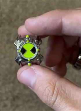 Omnitrix戒指ben10《少年骇客》动漫周边衍生指环二次元尾戒礼物