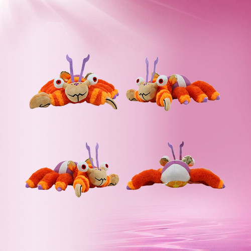 跨境新品My Singing Monsters怪物游戏动漫螃蟹毛绒玩具公仔礼物