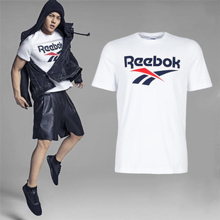 短袖 Reebok GR8479 Tee锐步男子运动夏季 GR8480 GR8484 T恤FK2655