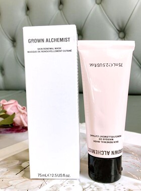 GROWN ALCHEMIST/艾科美焕肤面膜75ml涂抹式清洁保湿柔滑 到26.3